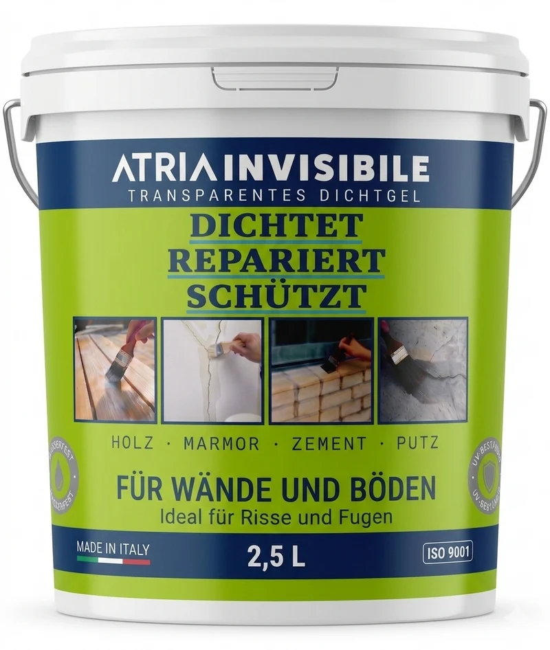 Atria Invisibile – Transparente Abdichtung