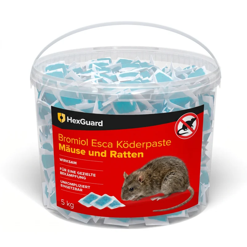 HexGuard - Bromiol Esca Köderpaste für Ratten und Mäuse