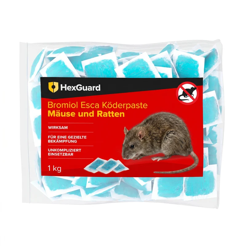 HexGuard - Bromiol Esca Köderpaste für Ratten und Mäuse