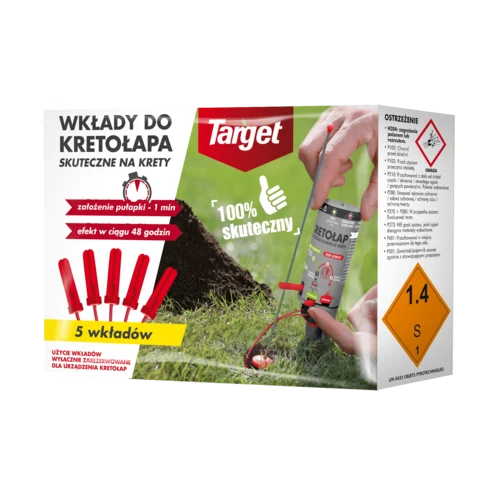 TARGET Maulwurffalle für den Garten