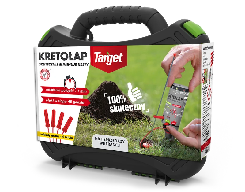 TARGET Maulwurffalle für den Garten