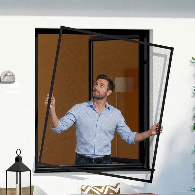 CLASSIC Fliegengitterfenster mit Rahmen, zum Einhängen