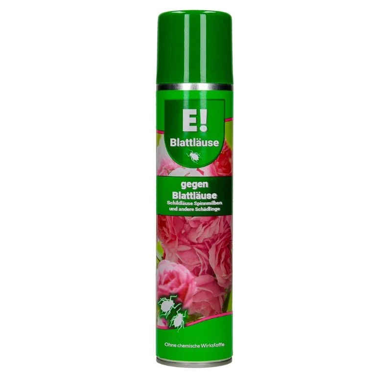 E! Mittel gegen Blattläuse, Schildläuse, Spinnmilben und Raupen Sprühdose 250ml