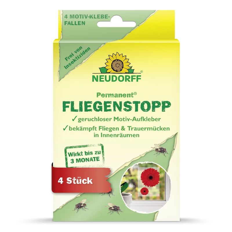 Permanent Fliegenstopp Motiv