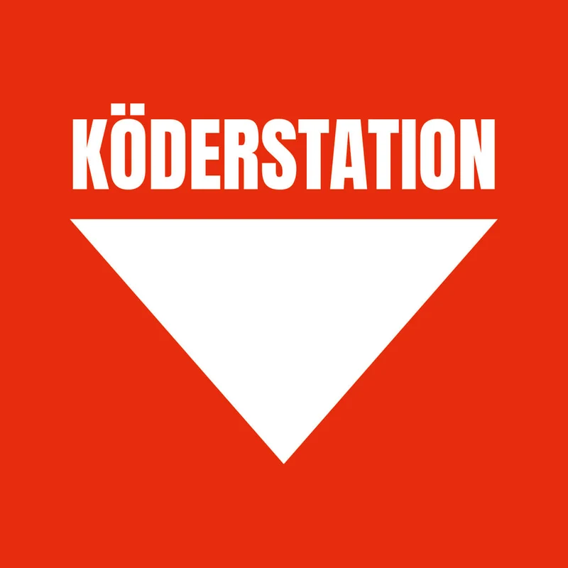 Köderstation Warnaufkleber für die Wand