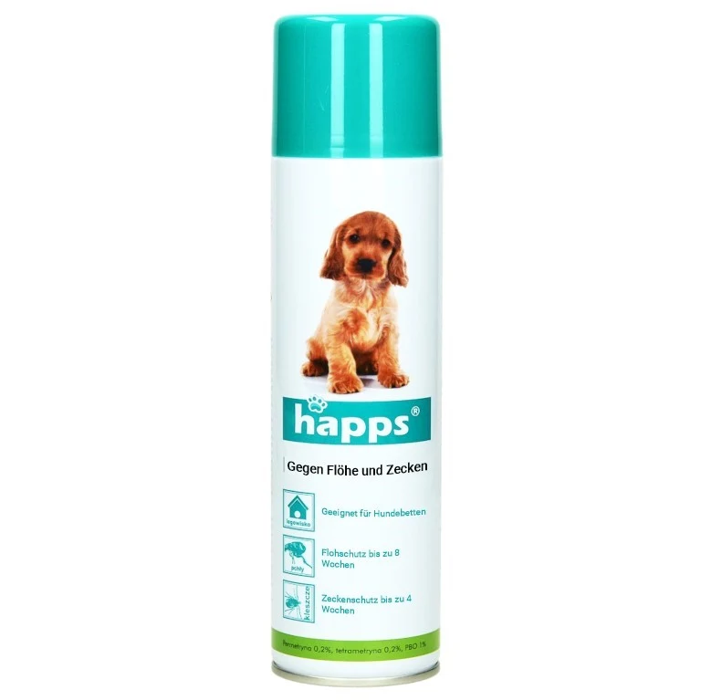 Zecken- und Flohspray für Hundehütten und -betten