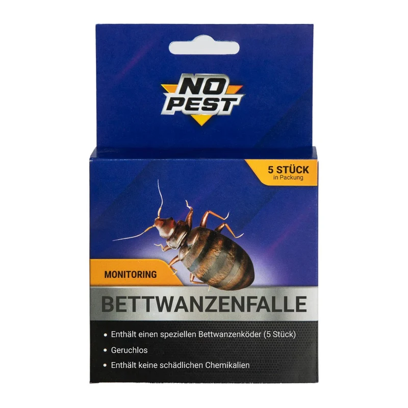 Bettwanzenfalle 5 Stk. Klebefalle