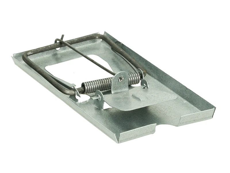 Traditionelle Mausefalle aus Metall