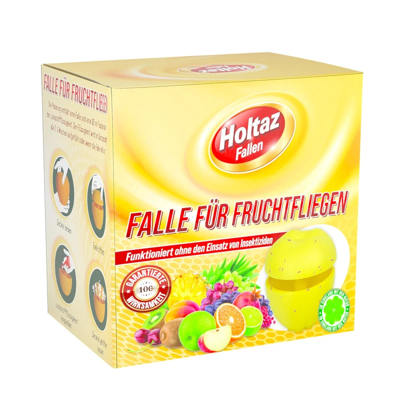 Falle für Fruchtfliegen