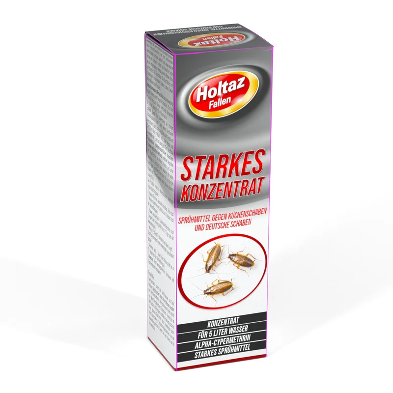 Starkes Konzentrat gegen Kakerlaken, Ameisen, Flöhe und Fliegen 25 ml