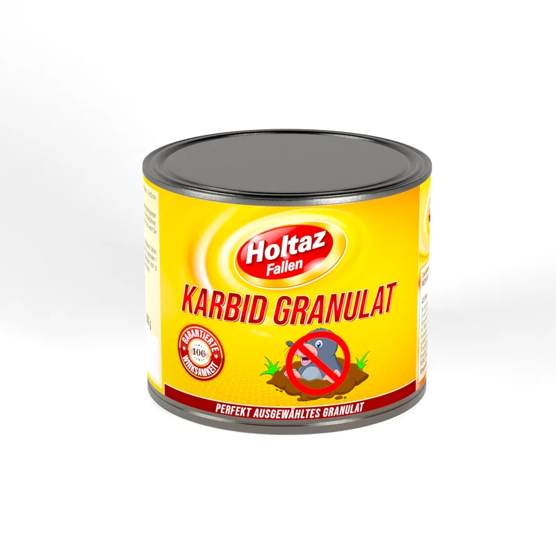 Karbid Granulat zur Maulwurfabwehr