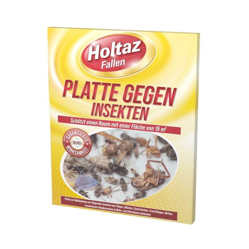 Begasungsplatte gegen Motten, Fliegen und Fruchtfliegen