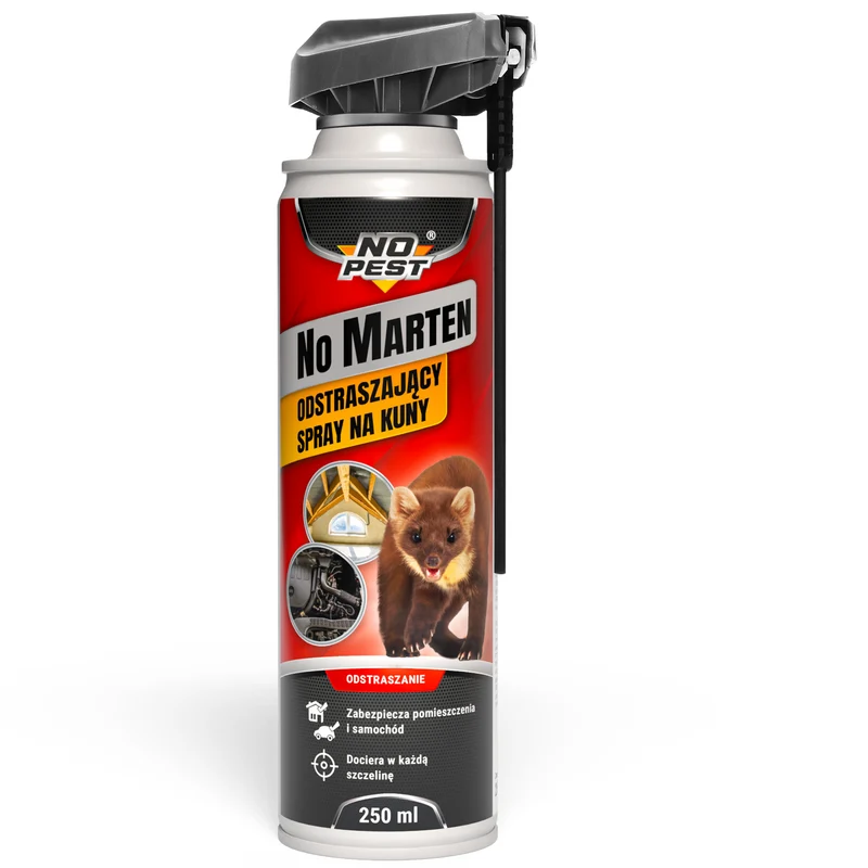 NO-MARTEN Spray für das Auto gegen Marder, Mäuse, Ratten und Wiesel 250 ml