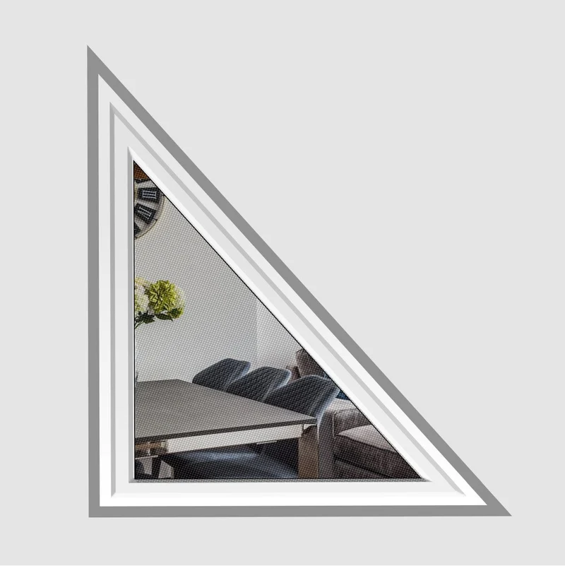Fliegengitter für Fenster · Dreieck rechtwinklig · ComfortFit