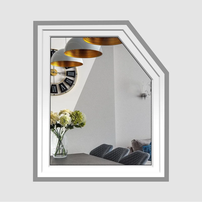 Fliegengitter für Fenster · Fünfeck · SlimFit
