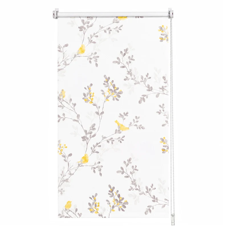 Sekey Verdunklungsrollo mit Muster – Seitenzugrollo Klemmfix ohne Bohren, stufenlos verstellbar, 4 Designs, Sicht- & Sonnenschutz