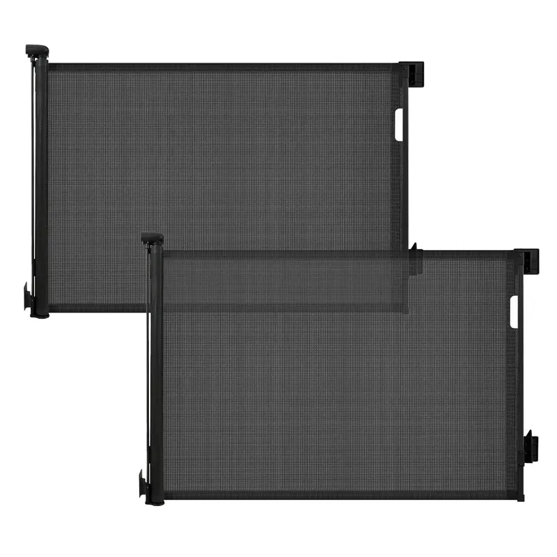 Sekey Ausziehbares Treppenschutzgitter 2er-Pack 0–150 cm × 97 cm – TÜV-zertifiziertes Türschutzgitter für Kinder & Haustiere, ohne Bohren, Sicherheitsgitter für Treppe und Tür