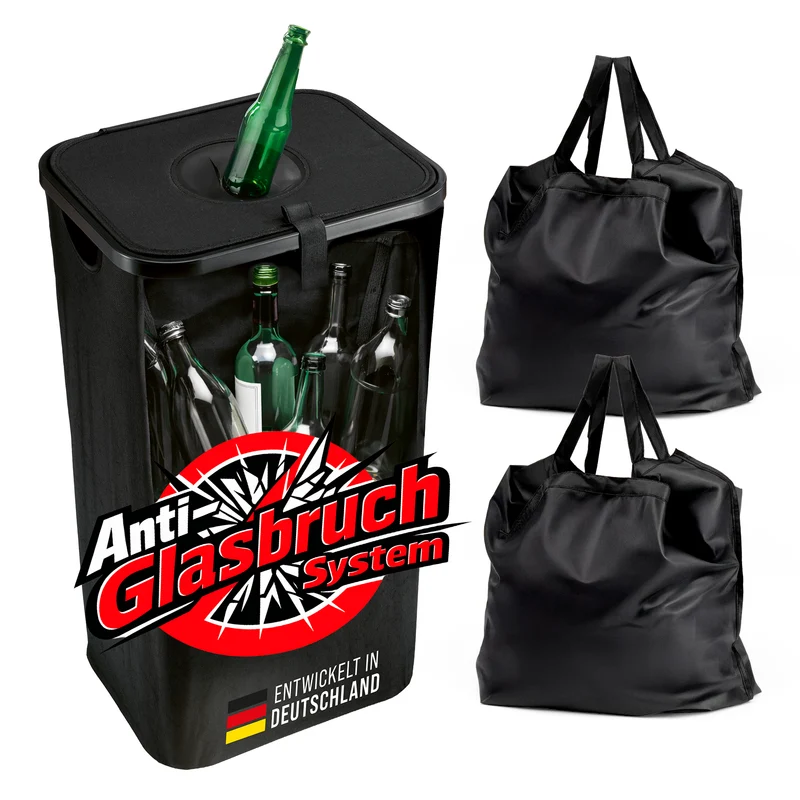 Glas- & Leergutsammler - 100 l - 25 kg max. Gesamtlast