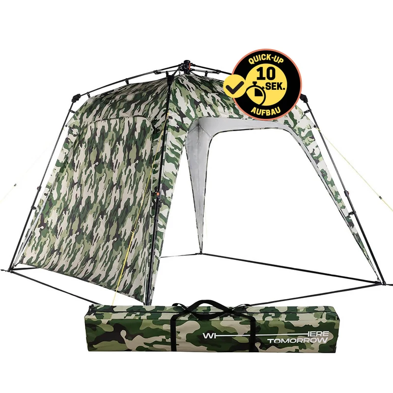 Pop up Pavillon - Camouflage Grün