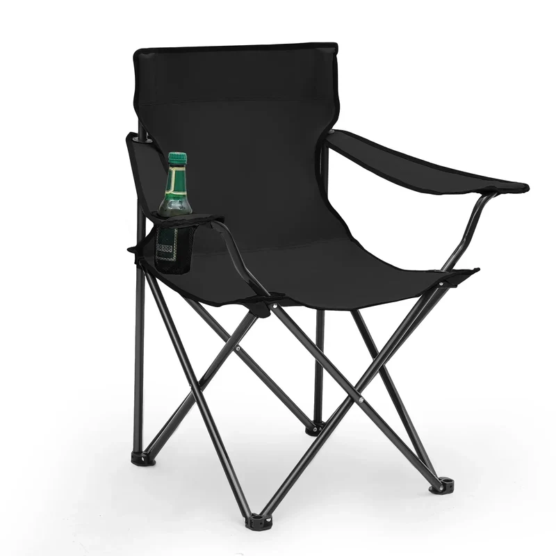 Sunula faltbarer Campingstuhl, ultraleicht, 1,65 kg, mit Getränkehalter, Tragetasche, kompakt klappbar, ideal für Camping, Garten und Ausflüge