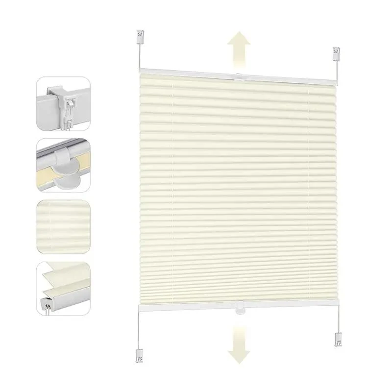 Sekey Plissee ohne Bohren, Beige