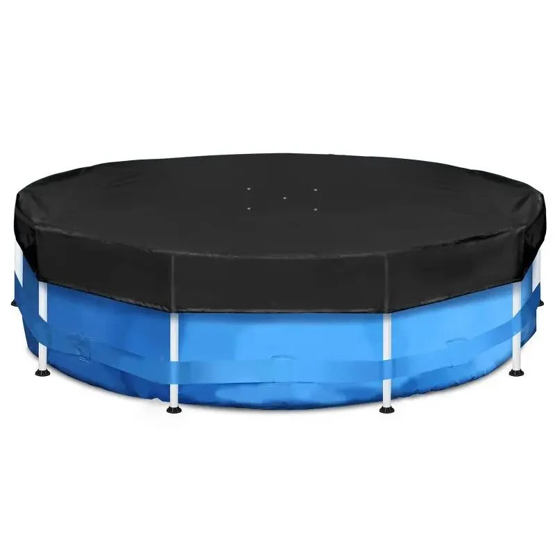 Sekey Poolabdeckung aus 420D Oxford, Schwarz