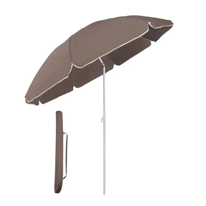 Sekey 160 cm Strandschirm mit Schutzhülle, Sonnenschutz UV25+