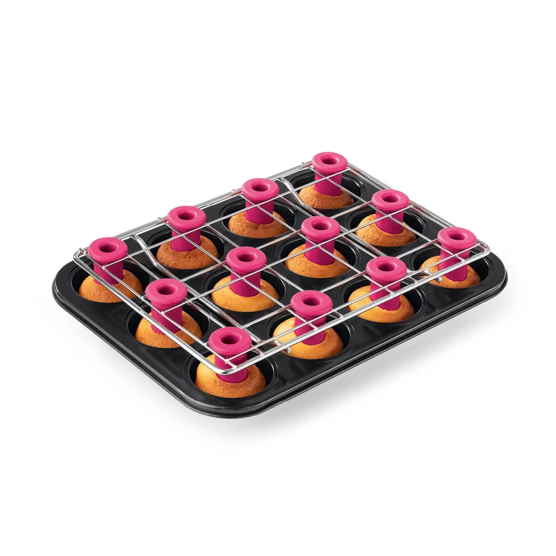 CuCap Backform + Zentrierungshilfe + Silikon-Backförmchen