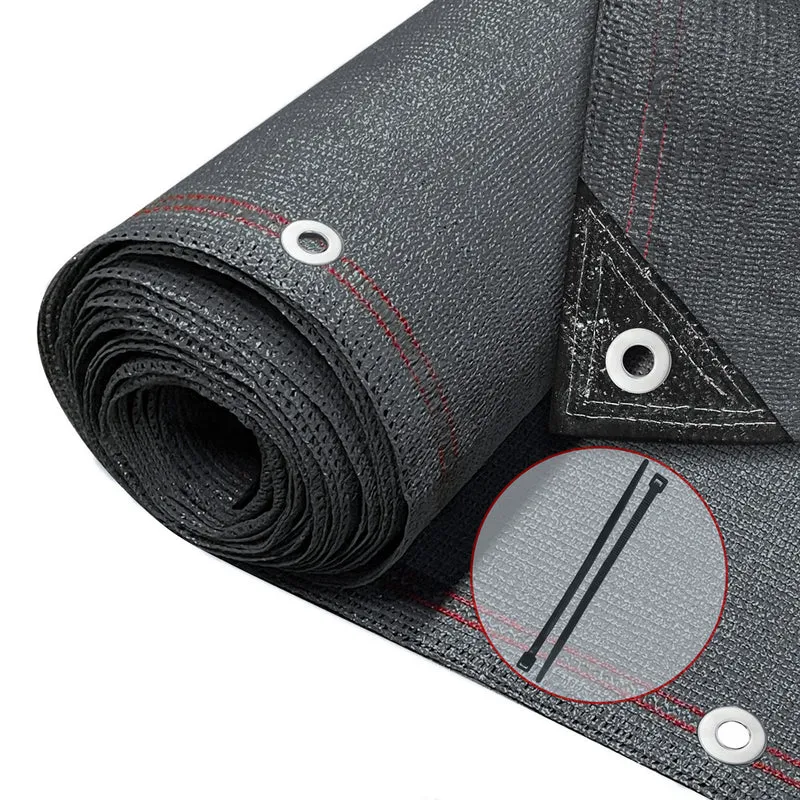 Zaunblende 1.5×10m, Sichtschutz Zaun 230 g/m² HDPE Schattiernetz, Anthrazit