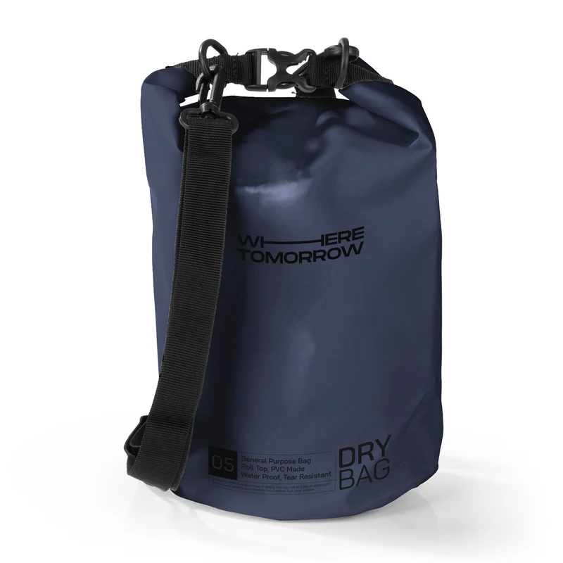 Dry Bag 5L - Style 01 - Dunkelblau