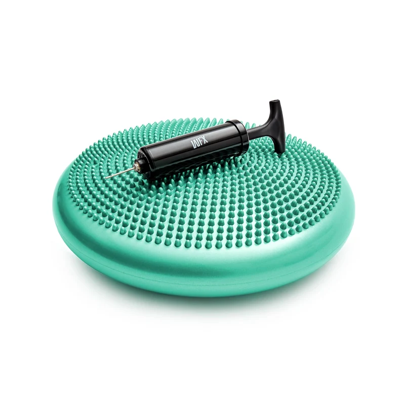 Ballsitzkissen "Blowup" - Inkl. Pumpe - Ø 33 cm - Türkis