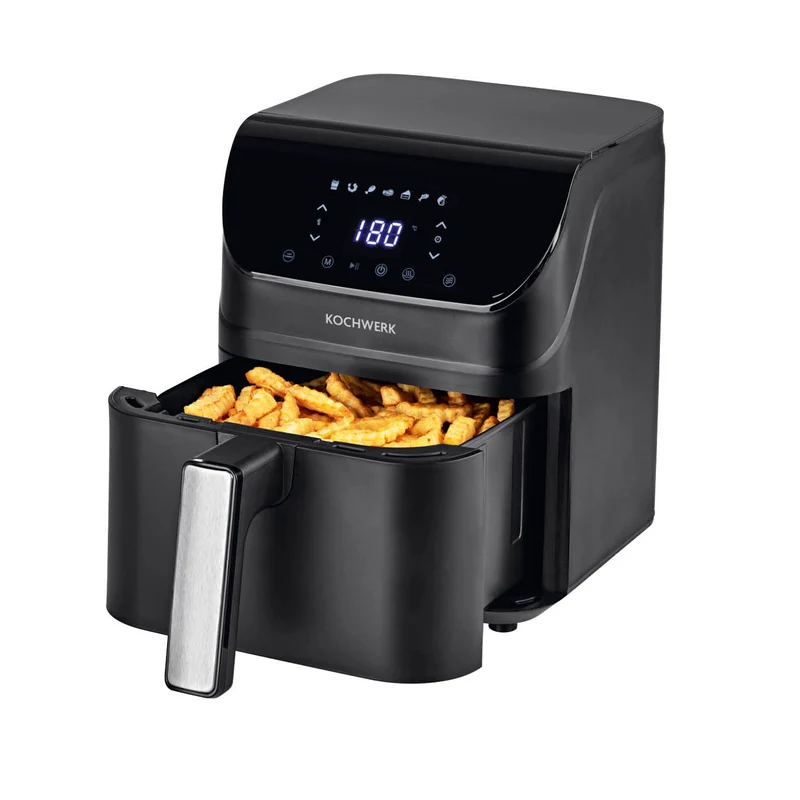 Heißluft-Fritteuse Digital mit Shake-Reminder 4l - 7 Programme