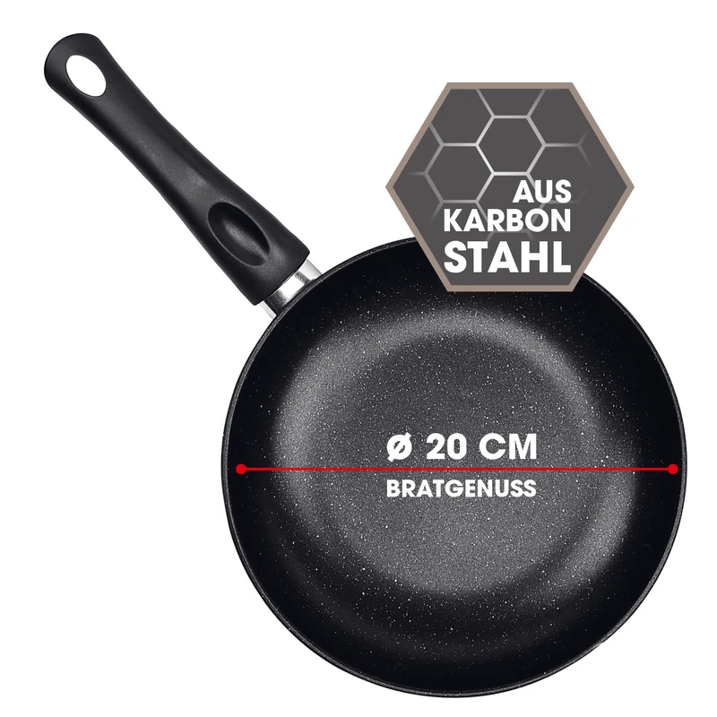 Karbonstahl-Bratpfanne Ø 20 cm