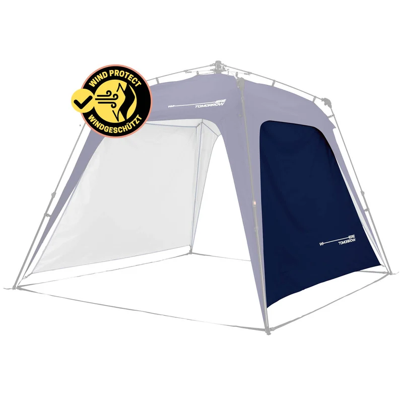 Pop Up Pavillon Gartenzelt - Seitenwand - Navy