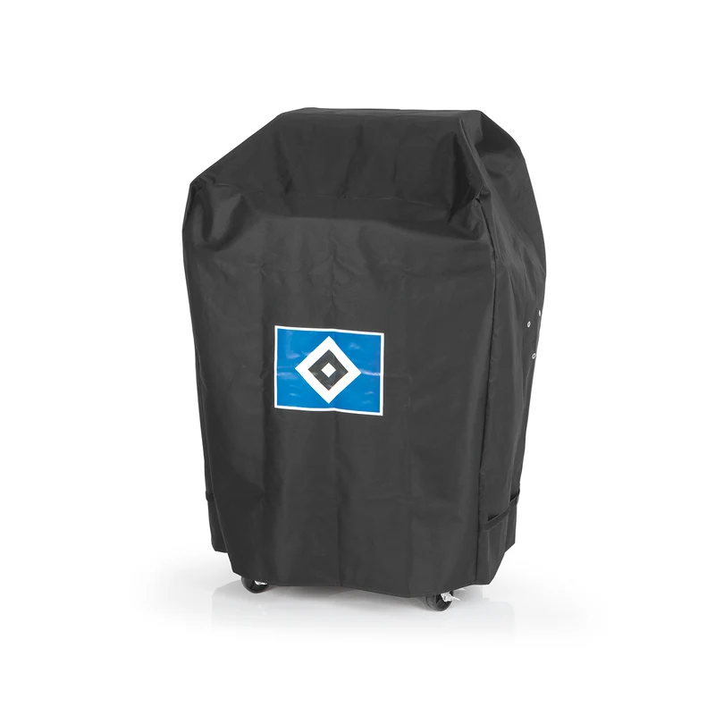 Wetterschutzhaube M - schwarz mit Logo