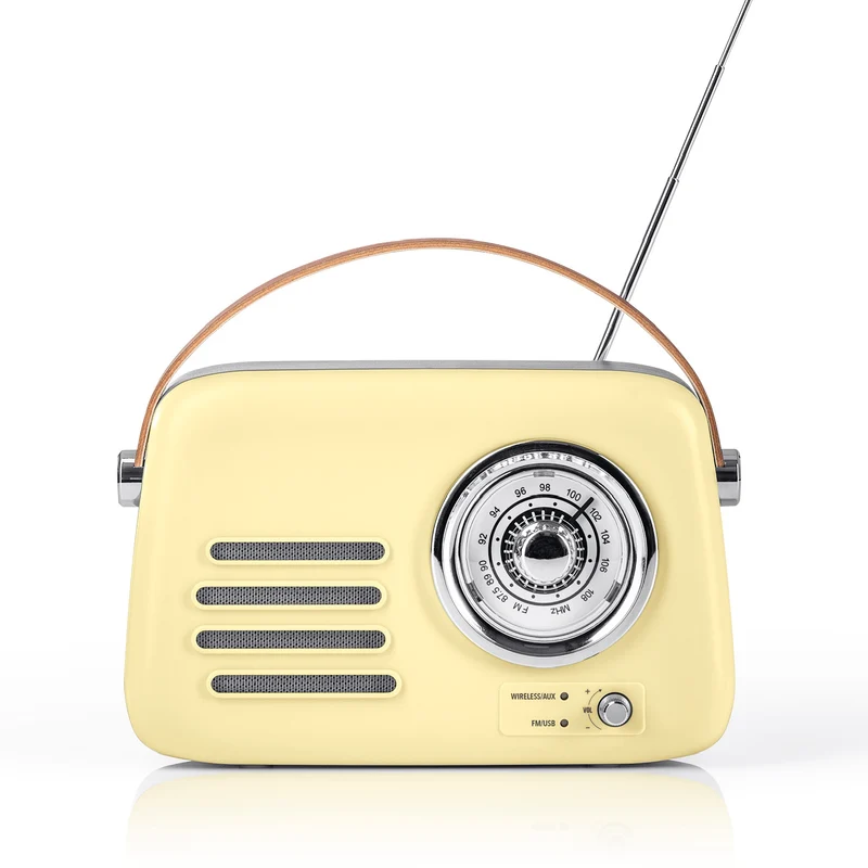 Radio Retro - Stil der 50er-Jahr - Vanille