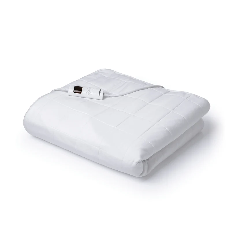 Wärmeunterbett - 9 Wärmestufen - 200x95x30cm - weiß