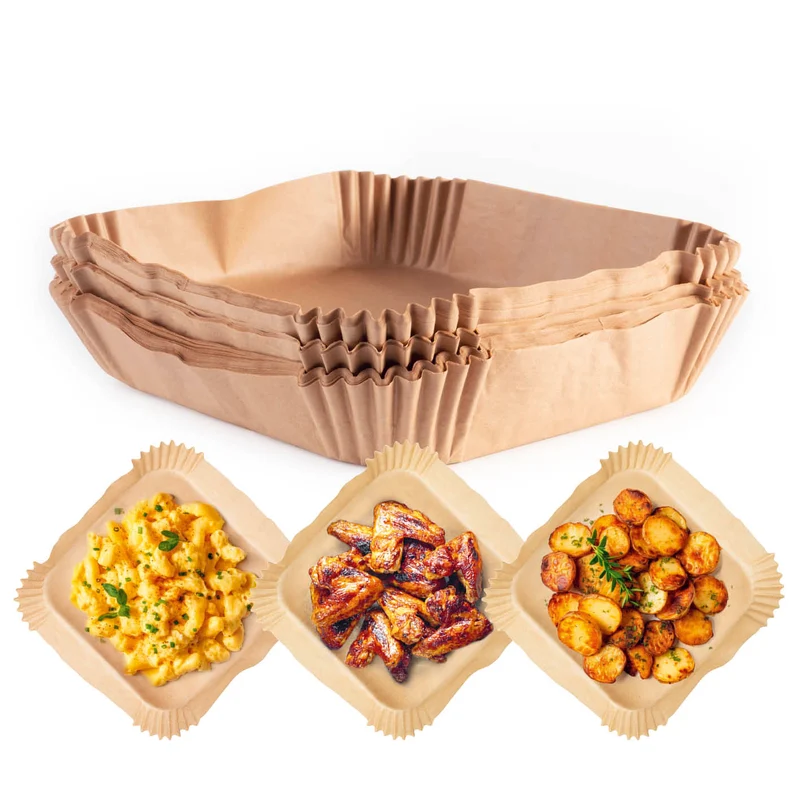 Backpapier Schalen für Heißluft-Fritteusen - 100er-Set