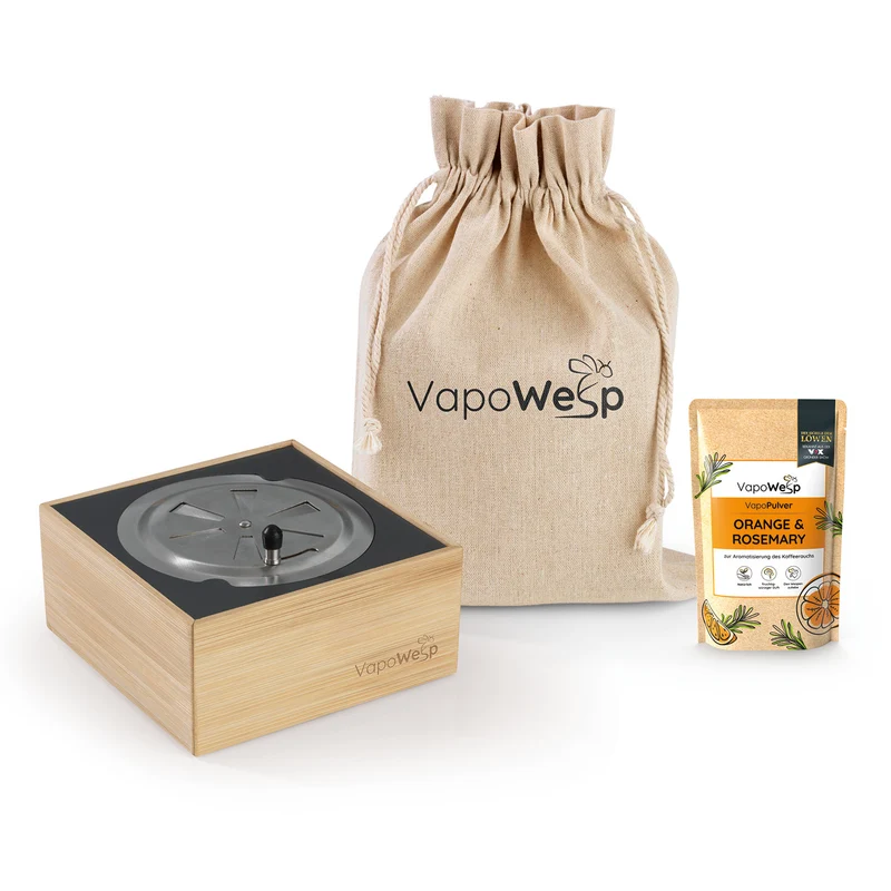 Räucherbox inkl. Pulver Orange & Rosemary (50 g)