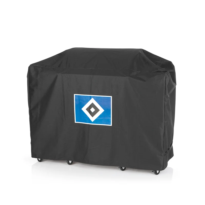 Wetterschutzhaube XL - schwarz mit Logo