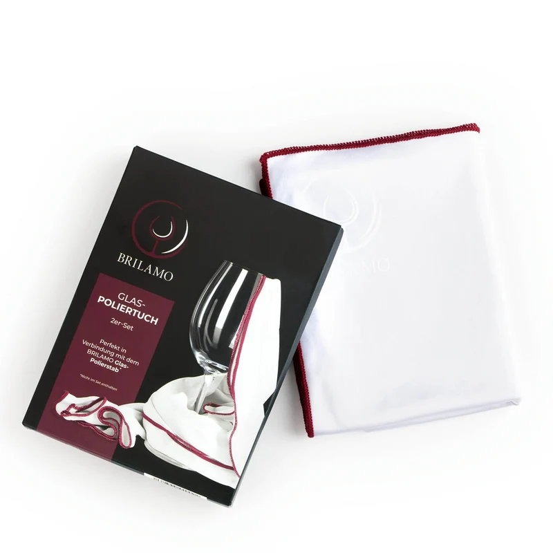 Glas-Poliertuch - 2er-Set
