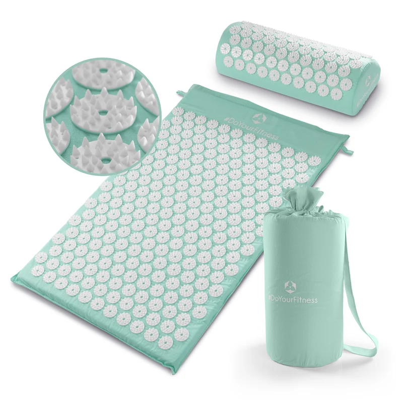 Akupressur-Set Jimuta - 20 x 20 x 42 cm - türkis
