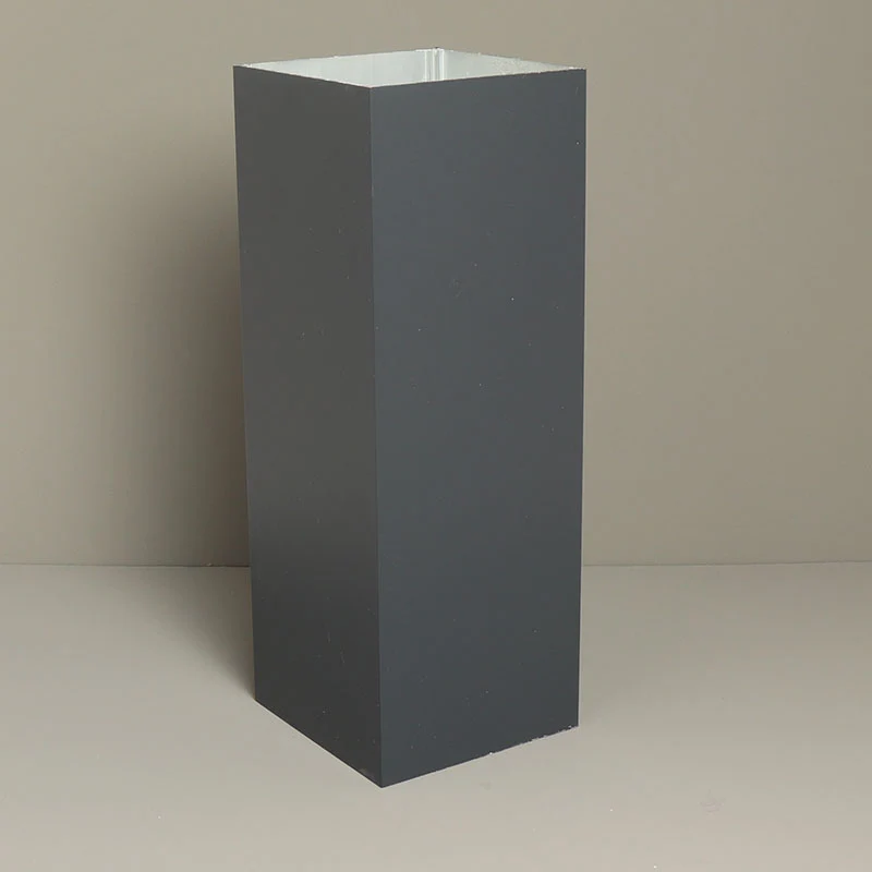 110 x 110 x 3000 mm Pfosten Viereckig in Anthrazit, Weiß & Schwarz