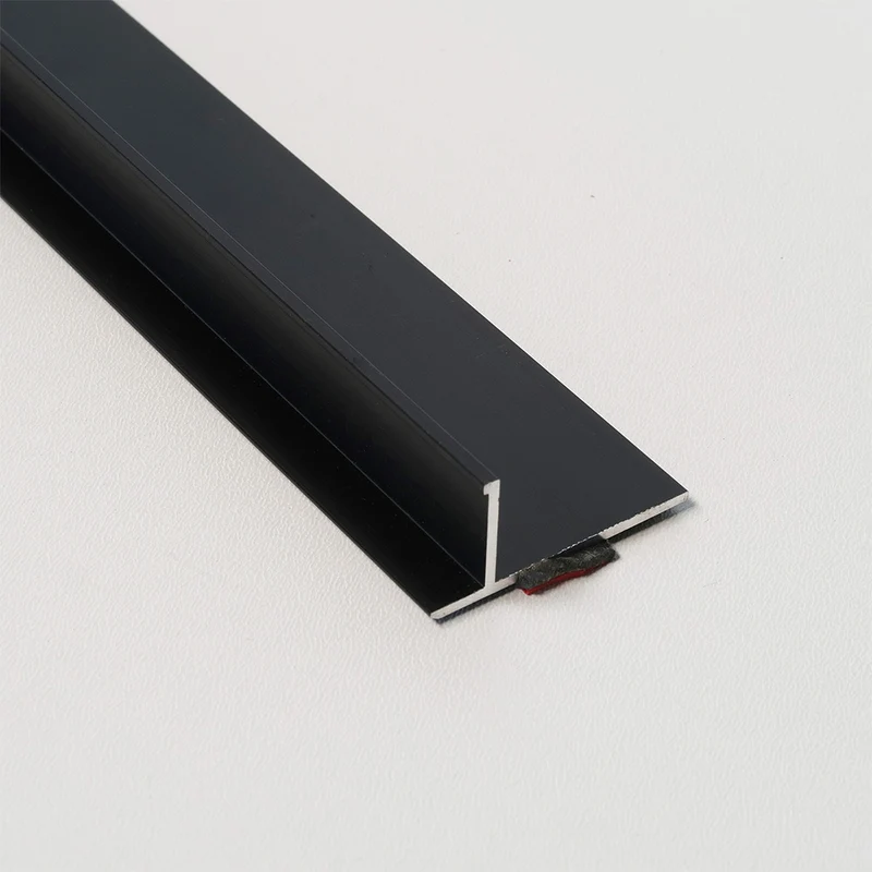 Spritzerprofil PPG PPT Schwarz Oberseite Glas 855mm Länge
