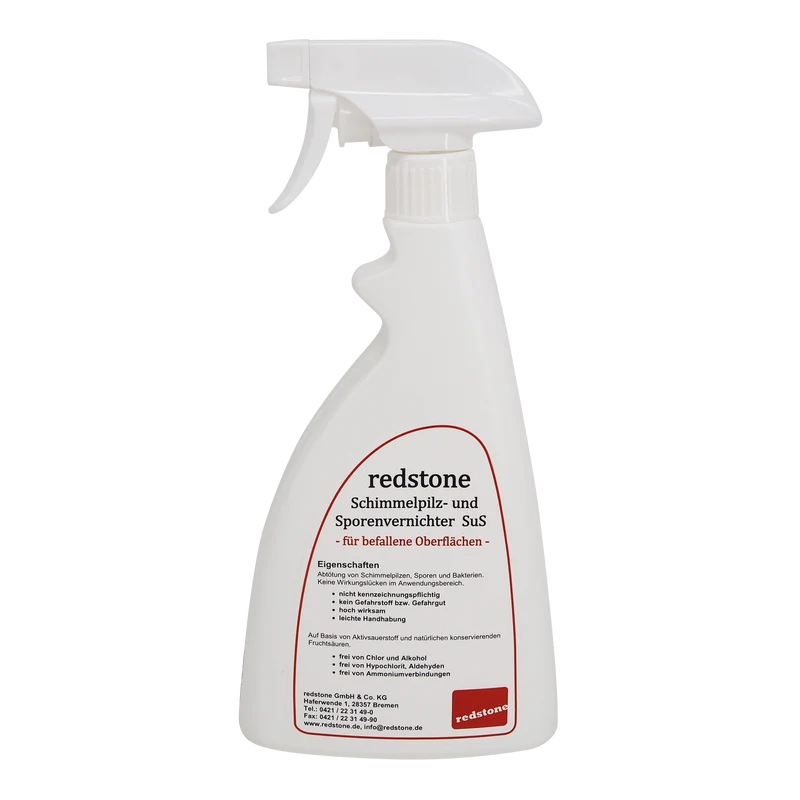 Schimmelbekämpfung | Vivo Schimmelpilz- und Sporenvernichter (SuS) Redstone 500ml