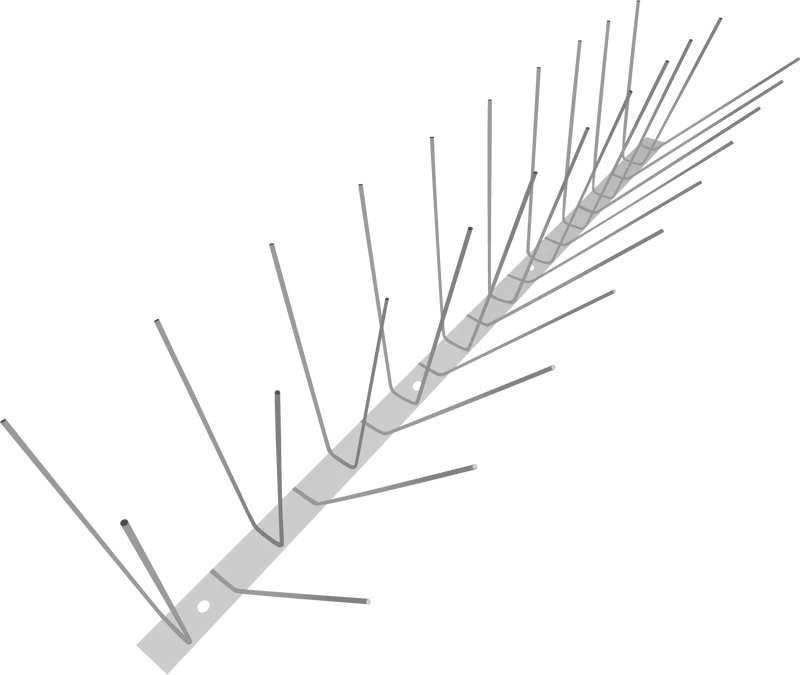 Taubenabwehr | Taubenabwehr Spikes 3-reihig 1 Meter