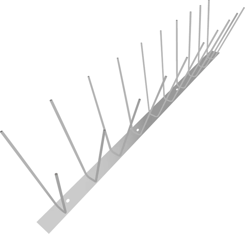 Taubenabwehr | Taubenabwehr Spikes 2-reihig 1 Meter