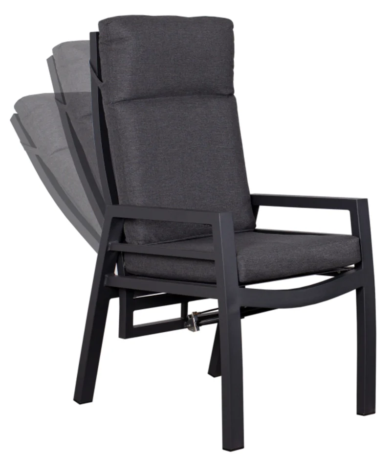 Montana Dining Relaxsessel Aluminium / Textilene