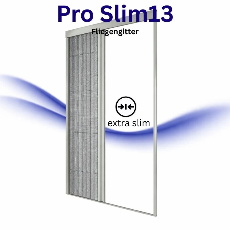 Slim 13mm- Insektenschutz Slim 13mm Einbautiefe (zum schrauben oder kleben)