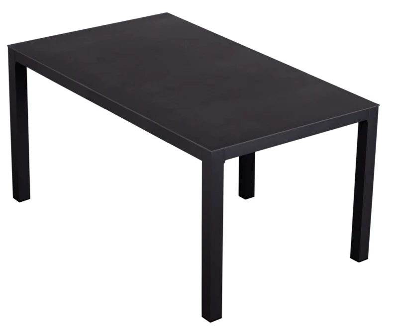 Dakota Tisch 160 x 90 cm dark grey